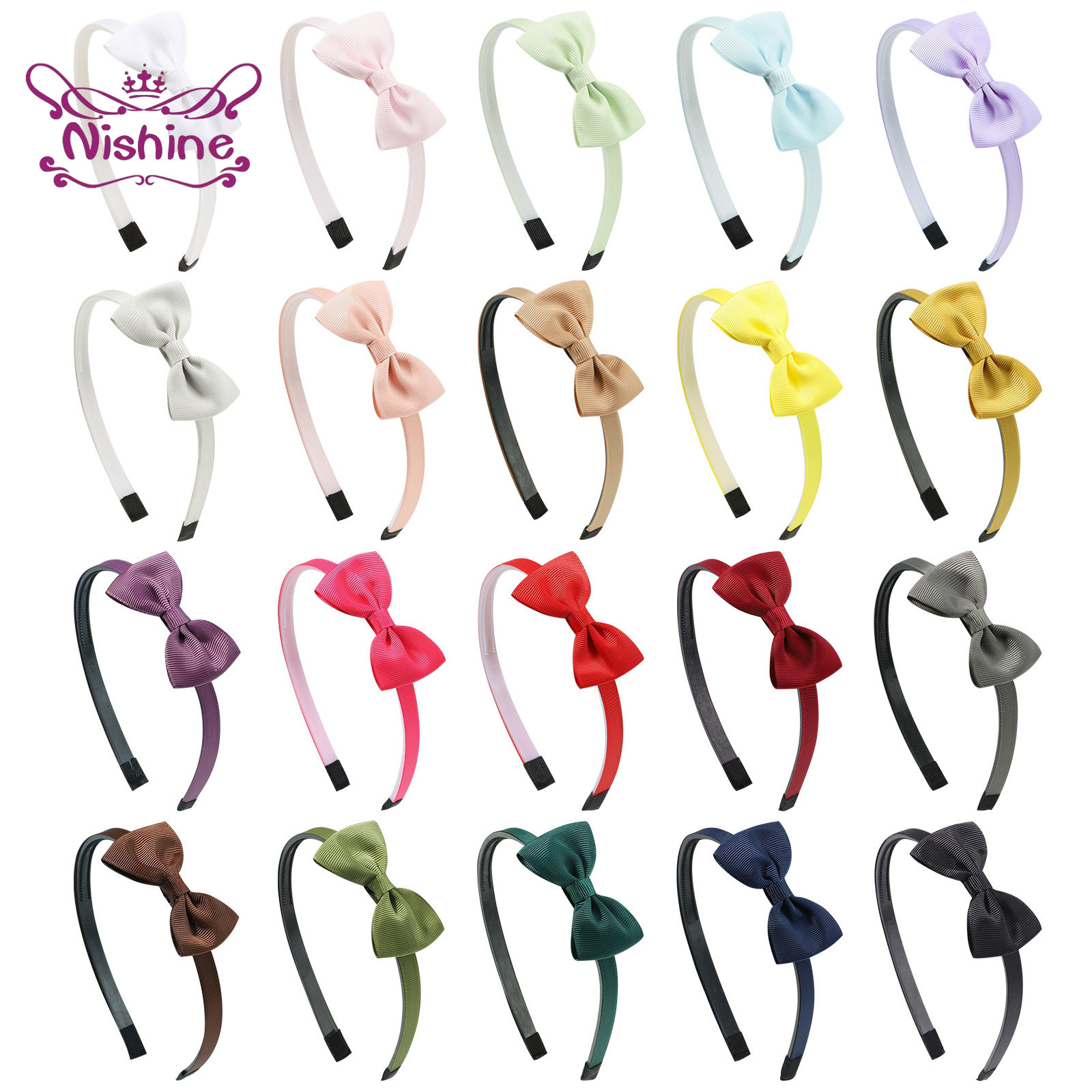 Baby Clothing Usa - 1 Stück Band Bogen Knoten Stirnband