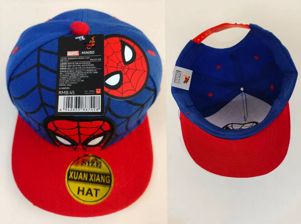 Baby Clothing Usa - Anime-Cartoon-Spiderman-Hüte für Kinder, Kleinkinder und Babys,