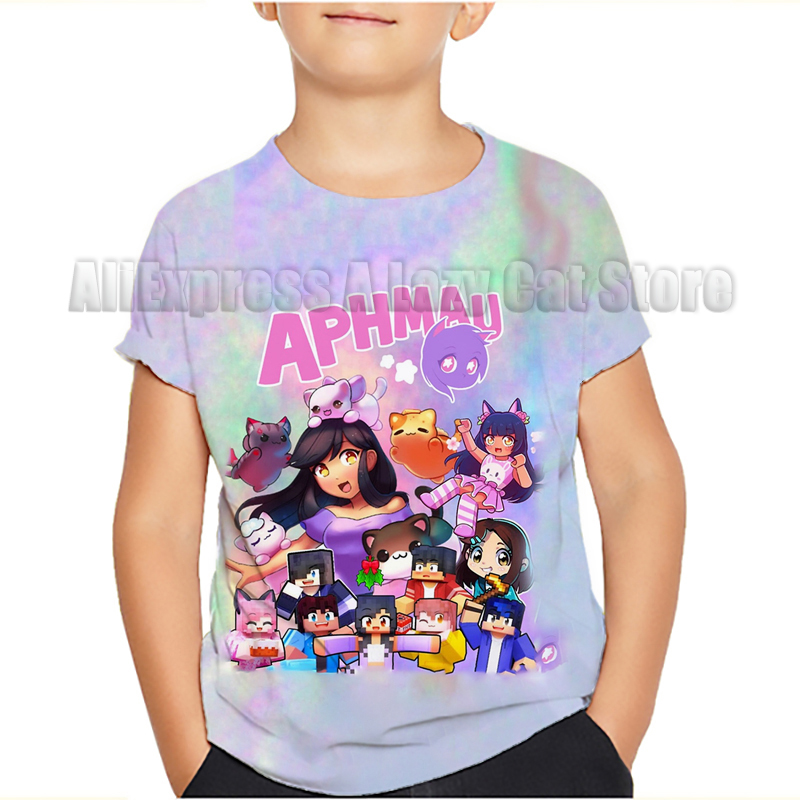 Aphmau miaut Katze T-Shirts Ca – Baby Clothing Dividers Bewertung und Preis