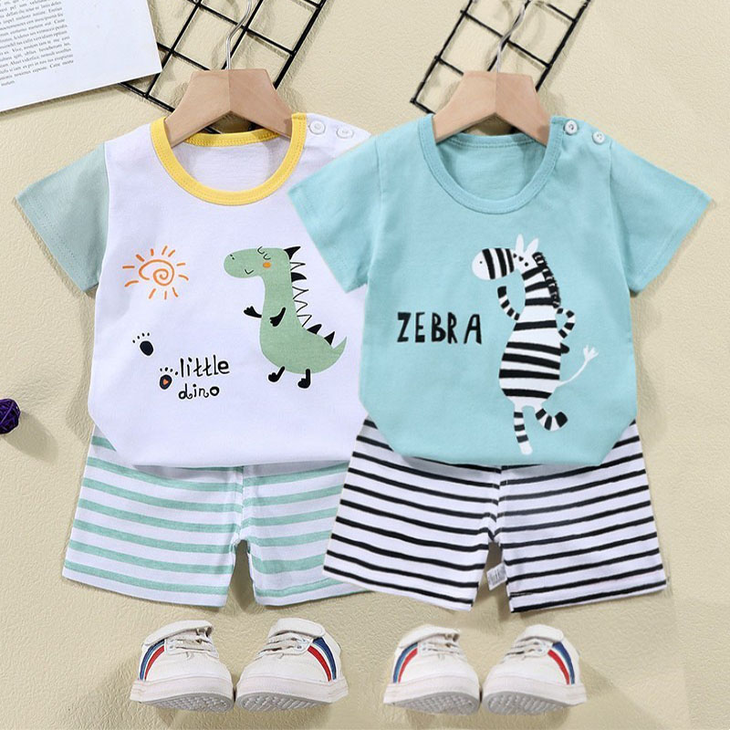 Baumwolle T-shirts + Shorts 2- – Baby Clothing Dividers Bewertung und Preis