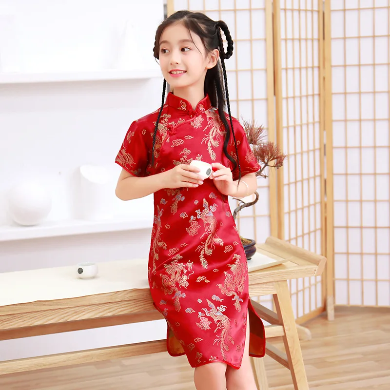 Sommer kinder Cheongsam Modern – Baby Clothing Dresser Bewertung und Preis